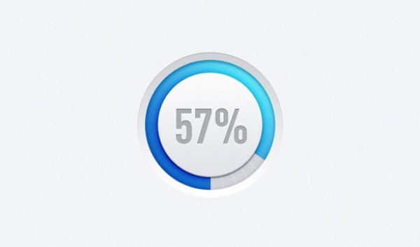 Circular Inset Progress Bar Interface PSD web unique ui elements ui stylish round quality psd progress bar progress original new modern loading interface inset hi-res HD fresh free download free elements download detailed design creative clean circular blue bar   