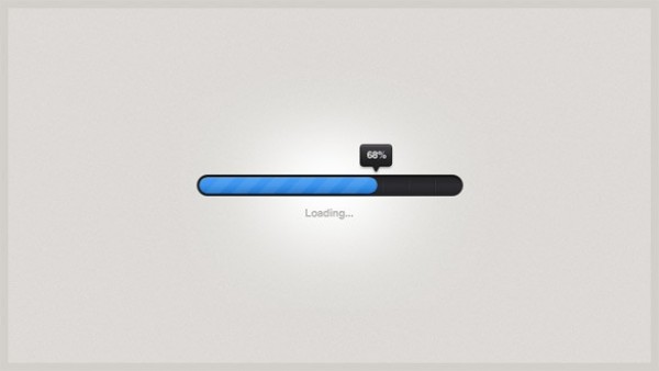 Stylish Blue Progress Bar PSD web unique ui elements ui stylish simple quality psd progress bar progress original new modern loading bar loading interface hi-res HD fresh free download free elements download detailed design creative clean blue   