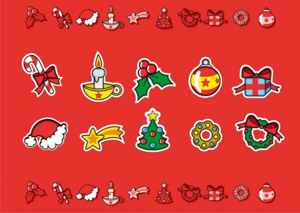 10 Christmas Theme Vector Icons Set web vector christmas icons vector unique ui elements stylish set quality original new interface illustrator icons high quality hi-res HD graphic fresh free download free elements download detailed design creative christmas icons christmas candy ai   