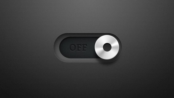 Metallic Style Sliding Button PSD web unique ui elements ui toggle switch toggle switch stylish sliding switch quality psd original on/off button new modern metallic metal knob metal interface hi-res HD fresh free download free elements download detailed design creative clean button   