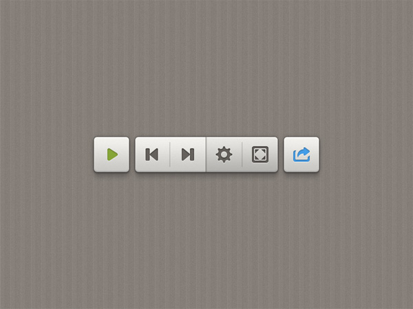 Presentation Player Control Buttons ui elements ui toolbar taskbar settings presentation player icons free download free download controls buttons   