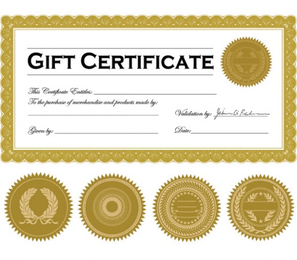 Vector Gift Certificate and Stamps web vectors vector graphic vector unique ultimate stamp quality photoshop pack original new modern illustrator illustration high quality gift certificate fresh free vectors free download free download diploma design creative certificate authentic ai   