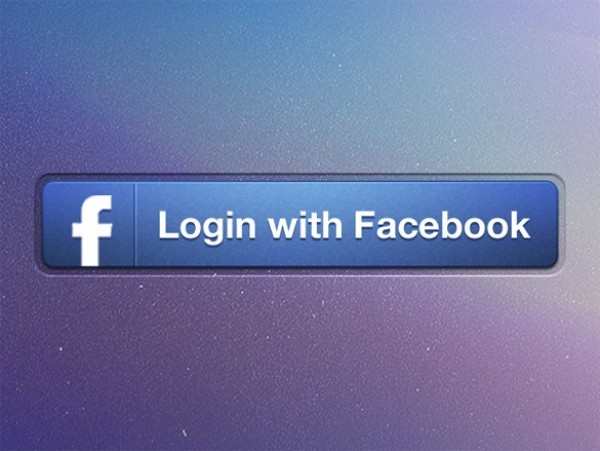 Detailed Inset Facebook Signin Button PSD web unique ui elements ui stylish signin with facebook button signin with facebook quality psd original new modern interface inset hi-res HD fresh free download free facebook elements download detailed design creative clean button blue   