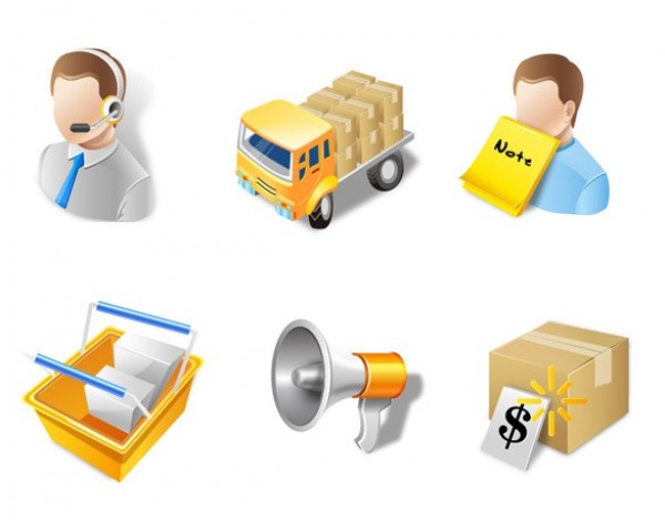 6 Quality Shipping Transport Vector Icons Set web vector unique ui elements truck transport stylish shipping set quality original notes new interface illustrator icons high quality hi-res HD graphic fresh free download free elements download dispatcher detailed design creative bull horn box   
