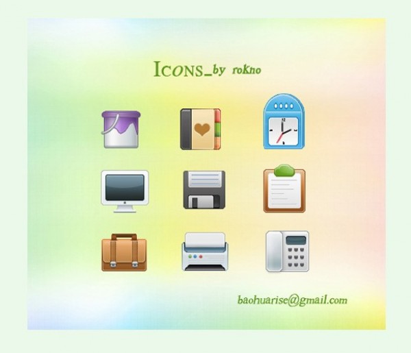 9 Crisp Web Dock Icons Set PSD web unique ui elements ui stylish simple quality printer original new monitor modern interface icons hi-res HD fresh free download free folder floppy elements download dock icons detailed design creative clipboard clean briefcase   