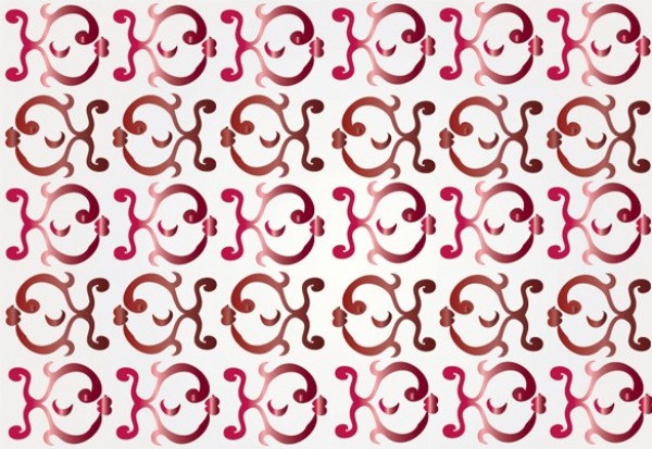 Swirl Fish Pattern Vector Background web vector unique ui elements swirl stylish seamless repeatable red quality pink pattern original new interface illustrator high quality hi-res HD graphic fresh free download free fish eps elements download detailed design creative background   