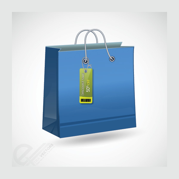 Blue Shopping Bag Icon with Tag web vector unique ui elements tag svg stylish shopping bag icon shopping bag shopping sales quality price tag original new interface illustrator icon high quality hi-res HD hanging tag graphic fresh free download free eps elements ecommerce download detailed design creative checkout blue shopping bag bar code bag ai   