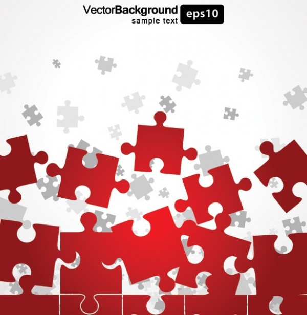 Red Jigsaw Puzzle Pieces Vector Background web vector unique stylish red quality puzzle background puzzle original jigsaw puzzle illustrator high quality graphic fresh free download free eps download design creative background   