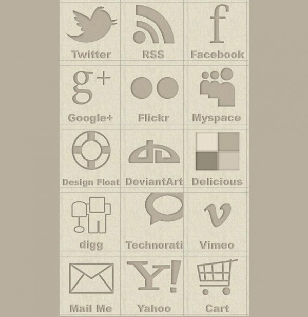 15 Natural Brown Social Media Icons Pack PNG web unique ui elements ui stylish social media social set quality png pack original new networking natural modern interface icons hi-res HD fresh free download free elements download detailed design creative clean brown social icons bookmarking   