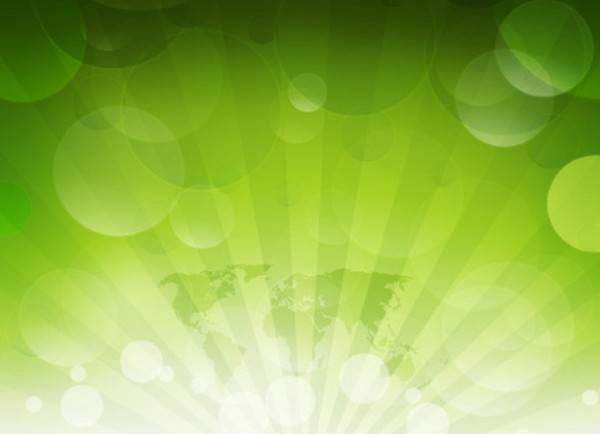 Gleaming Green Earth Abstract Vector Background world web vector unique stylish quality original nature map light rays illustrator high quality green graphic fresh free download free earth download design creative background   