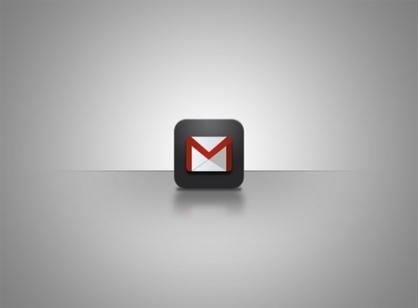 Sweet Gmail iPhone App Icon PSD white web unique ui elements ui stylish simple remake red quality original new modern iphone interface icon hi-res HD gmail icon iphone gmail icon fresh free download free elements download detailed design creative clean app   
