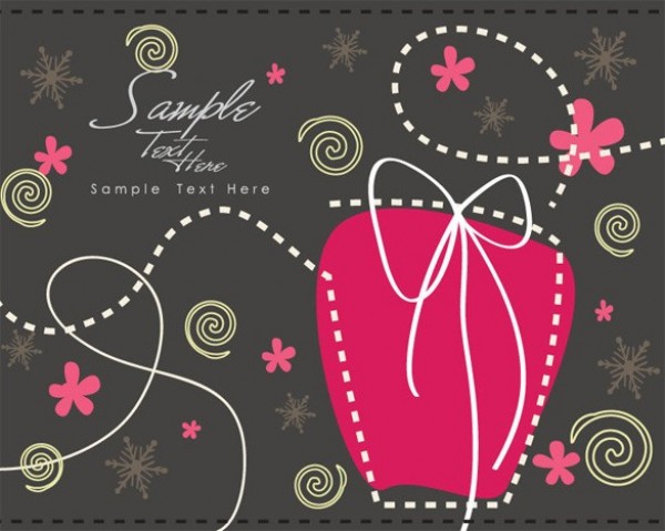 Trendy Abstract Christmas Vector Background web vector unique trendy stylish snowflake quality pink gift original modern illustrator high quality graphic fresh free download free download design creative background abstract   