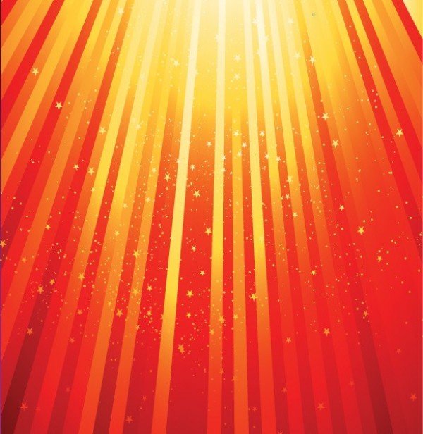 Heavenly Glory Abstract Vector Background web vector unique sun rays stylish striped stars starry sparkly quality original orange illustrator high quality graphic fresh free download free download design creative background abstract   