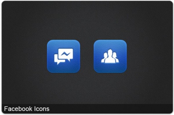 Fresh Blue Facebook App & Messenger Icons Set web unique ui elements ui stylish social replacement quality png original new modern messenger interface icon hi-res HD fresh free download free facebook messenger icon facebook app icon facebook elements download detailed design creative clean blue app   