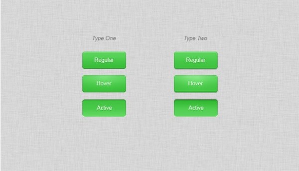 2 Shiny Green Buttons Hover/Active PSD web unique ui elements ui stylish states simple regular quality original normal new modern interface hover hi-res HD green buttons green fresh free download free elements download detailed design creative clean buttons active   