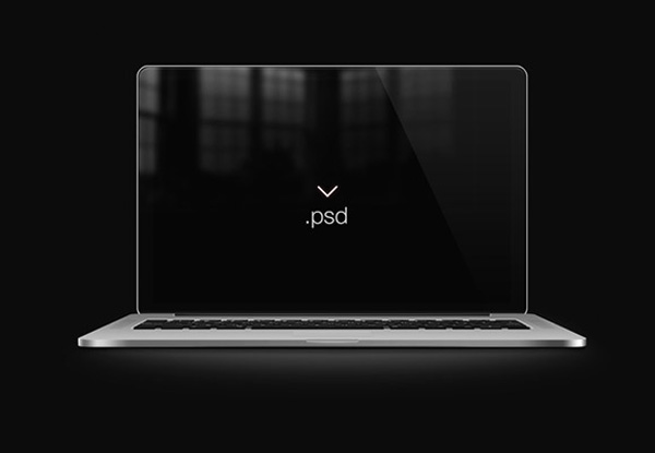 Glossy Macbook Pro Retina Mockup ui elements retina mockup macbook pro mockup macbook Pro macbook free download free download black   