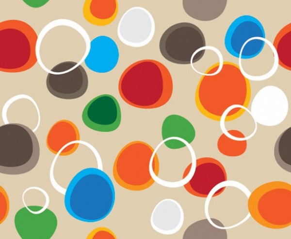 Retro Shapes Vector Seamless Background web unique stylish shapes seamless retro quality original orange new modern fresh free download free download design creative colored brown blue background   