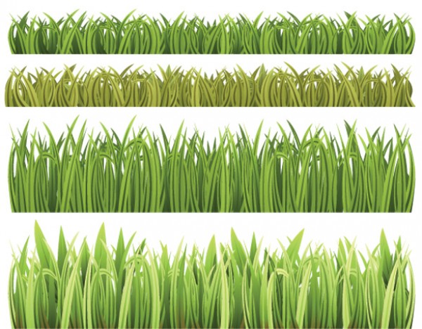 4 Green Grass Hedge Vector Backgrounds web vectors vector graphic vector unique ultimate ui elements row quality psd png plants photoshop pack original new modern lawn jpg illustrator illustration ico icns high quality hi-def hedge HD green grass blades grass fresh free vectors free download free elements download design creative background ai   