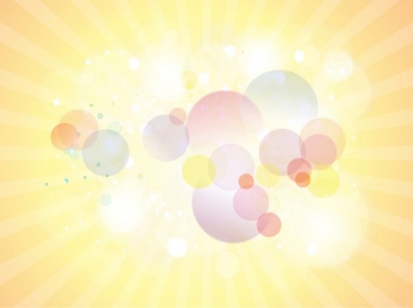 Sunshine Rays Bubble Bokeh Abstract Background yellow web vector unique ui elements sunshine stylish soft rays radiant radial quality original new lines interface illustrator high quality hi-res HD graphic fresh free download free elements download dots detailed design creative circles bubbles bokeh background ai abstract   