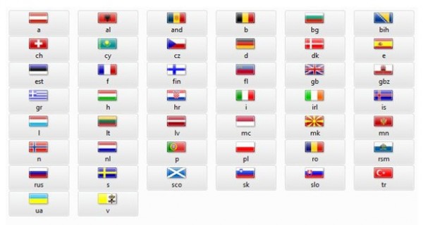 46 Minimalist European Flag Icons Pack PNG web unique ui elements ui stylish set quality pack original new modern interface icons hi-res HD fresh free download free flags european flags elements download detailed design creative clean   