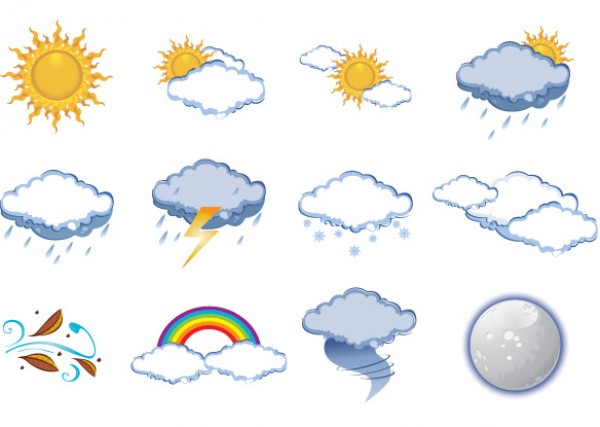 All Season Weather Icons weather vectors vector graphic vector unique tornado sun season rainbow rain quality photoshop pack original modern illustrator illustration icons high quality fresh free vectors free download free download creative clouds ai   