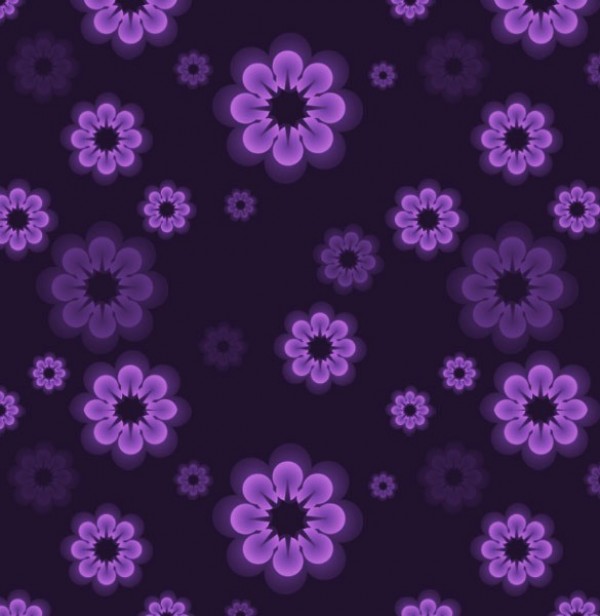 Glowing Purple Floral Repeatable Pattern web unique tileable stylish seamless repeatable quality purple pattern pat original new modern jpg hi-res HD fresh free download free flowers floral download design creative clean background   