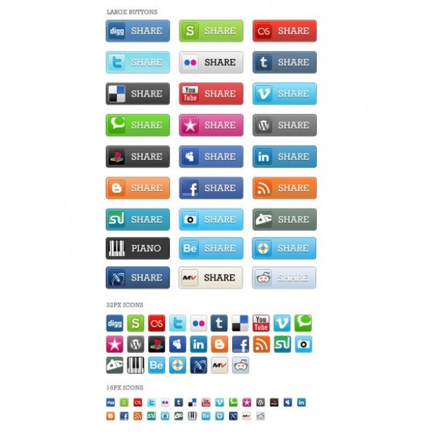 81 Pixel Perfect Social Media Icons Pack web unique ui elements ui stylish social media icons social media buttons social simple share set quality pack original new networking modern interface icons hi-res HD fresh free download free elements download detailed design creative clean bookmarking   