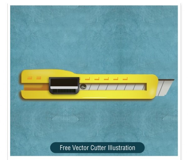 Yellow Utility Knife Vector Graphic yellow web vector utility knife unique ui elements stylish quality original new knife interface illustrator illustration high quality hi-res HD graphic fresh free download free eps elements download detailed design cutter knife cutter creative ai adjustable   