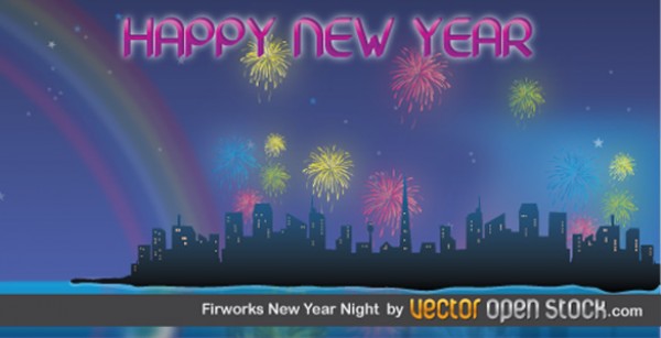 Happy New Year's Eve Celebration Vector web vectors vector graphic vector unique ultimate ui elements skyline quality psd png photoshop pack original new years eve new modern jpg illustrator illustration ico icns high quality hi-def HD happy new year fresh free vectors free download free Fireworks elements download design creative city celebration ai   