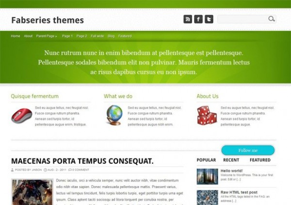 Olympia Journal Wordpress WP Theme Website wp wordpress white website webpage web unique ui elements ui twitter thumbnails theme stylish quality php original olympia new modern journal interface hi-res HD green fresh free download free elements download detailed design creative clean   