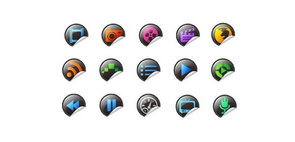 15 Multi Media Theme Vector Icons Set web watch video vector unique ui elements television stylish quality player original new music movies microphone media icon interface illustrator icons high quality hi-res HD graphic fresh free download free Firefox fast forward elements download detailed design curled sticker icons creative browser   