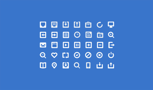 35 Glyph Mail Icons Set ui elements ui mail icons mail icons icon glyph free download free flat   