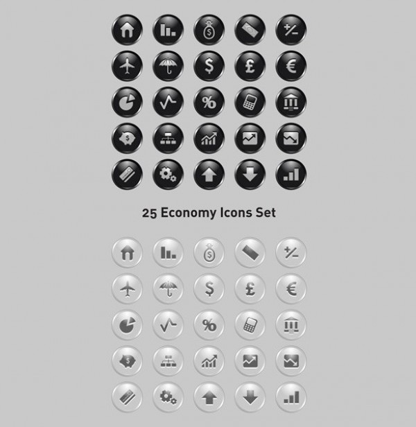 25 Shiny Finance Banking Web Icons Vector Set web vector unique ui elements ui stylish shiny set round quality pack original new modern interface icons hi-res HD grey glossy fresh free download free finance eps elements ecomomy download detailed design creative commerce clean cdr black banking ai   