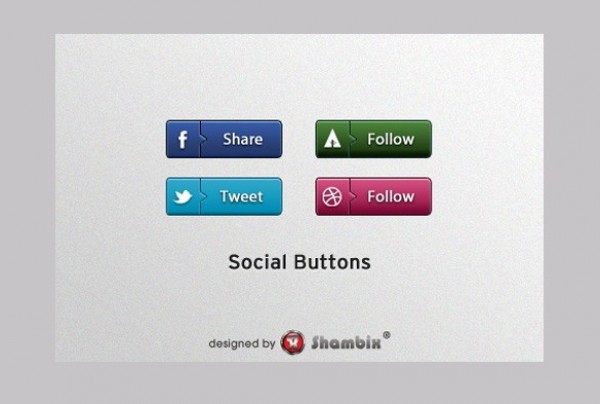 4 Amazing Social Media Buttons Set PSD web unique ui elements ui twitter tweet button tweet stylish social share button share quality psd original new networking modern media interface hi-res HD fresh free download free follow button follow facebook elements download detailed design creative clean bookmarking   