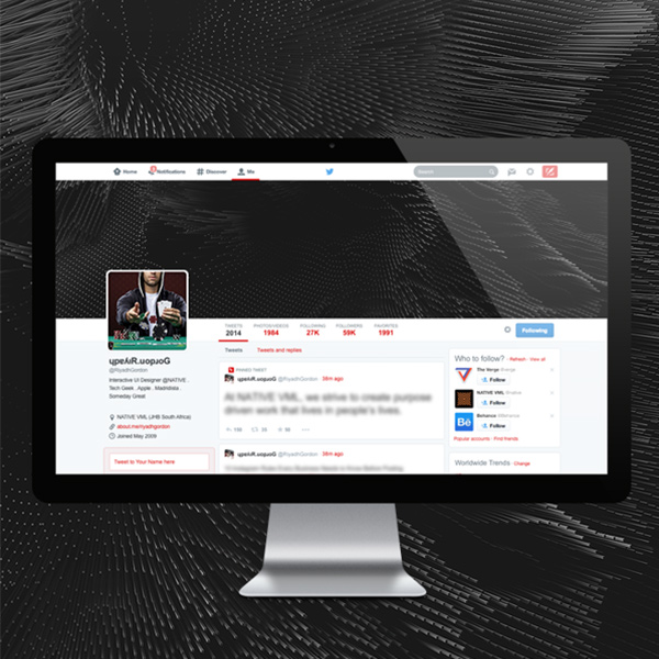 Twitter Redesign Profile Page Mockup twitter profile page twitter redesign profile page mockup free download free   