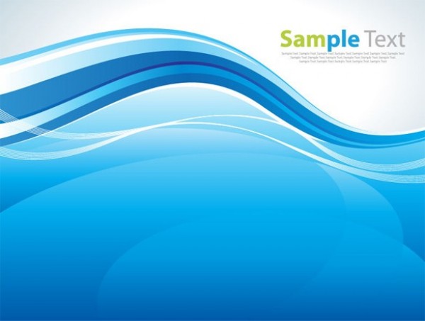 Blue Wave Abstract Vector Background 6481 web waves vector unique ui elements stylish quality original new interface illustrator high quality hi-res HD graphic fresh free download free eps elements download detailed design creative blue background blue background abstract   