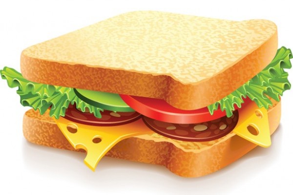 Delicious Sandwich Vector Graphic web vector unique tomatoes Swiss cheese. stylish sandwich salami quality pickles original new lunch loaded sandwich lettuce illustrator high quality healthy sandwich graphic fresh free download free food download design creative   