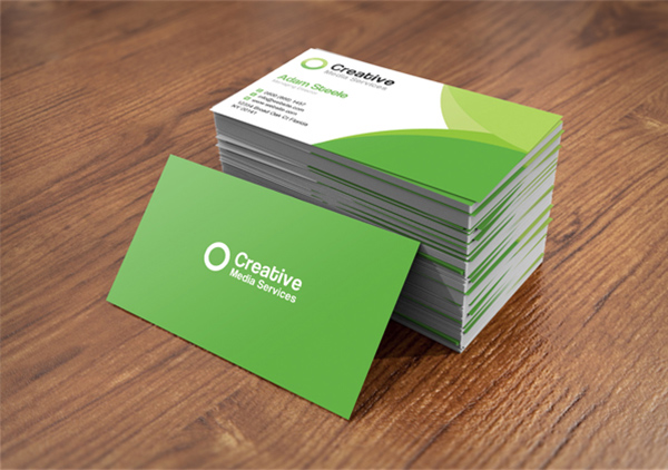 Creative Business Cards Template Set template presentation identity card business cards   