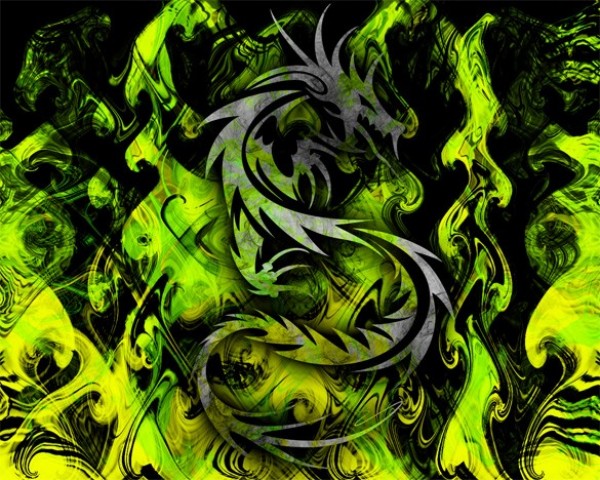 Artistic Green Dragon Abstract JPG Background web unique quality original new modern green fresh free download free dragon download design creative background abstract   