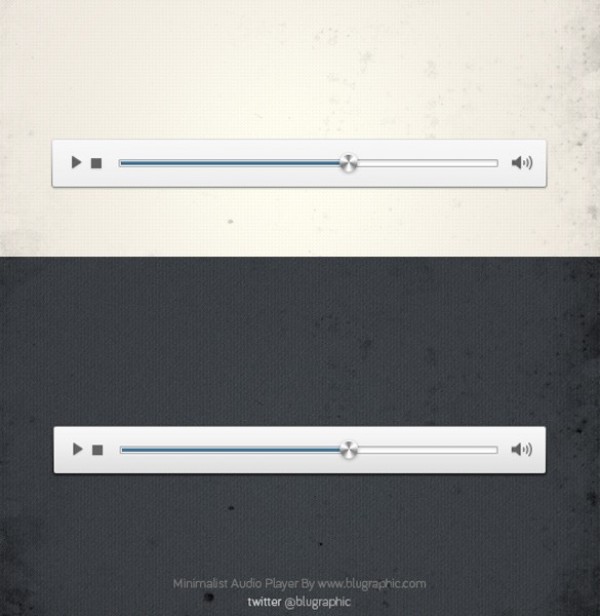 Elegant Minimalist Audio Player Interface PSD web unique ui elements ui stylish quality psd player original new music player mp3 player modern minimalist light interface hi-res HD fresh free download free elements elegant download detailed design dark creative clean audio player   