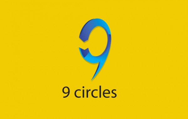 Slick 9 Circles Vector Logo yellow web vectors vector graphic vector unique ultimate ui elements shapes quality psd png photoshop pack original numbers nine new modern jpg illustrator illustration ico icns high quality hi-def HD fresh free vectors free download free elements download design creative circles arch ai abstract 9 3d   