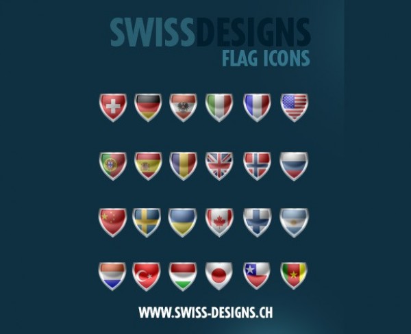 24 Badge Style World Flag Icons Set PSD world flag world web unique ui elements ui stylish shield set quality psd original new modern interface icons hi-res HD fresh free download free flag badge flag elements download detailed design creative clean badge   