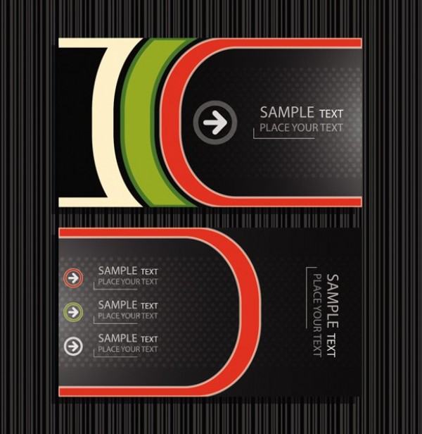 Creative Bold Business Card Template web vector unique textured template stylish quality original new illustrator high quality graphic front fresh free download free download design dark creative company card business card business bold black back   