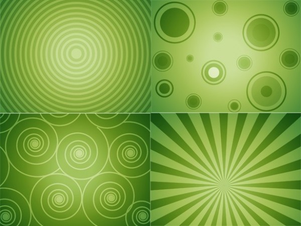 4 Green Radial Abstract Backgrounds JPG web unique ui elements ui stylish st patricks day rays radial quality original new modern jpg interface hi-res HD green fresh free download free elements download detailed design creative clean circles background abstract   