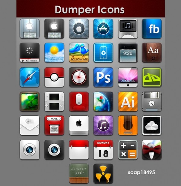 38 Dumper Program Web Icons Set PNG web icons web unique ui elements ui stylish simple set quality program icons png pack original new modern interface icons hi-res HD fresh free download free elements dumper icons dumper download detailed design creative clean   