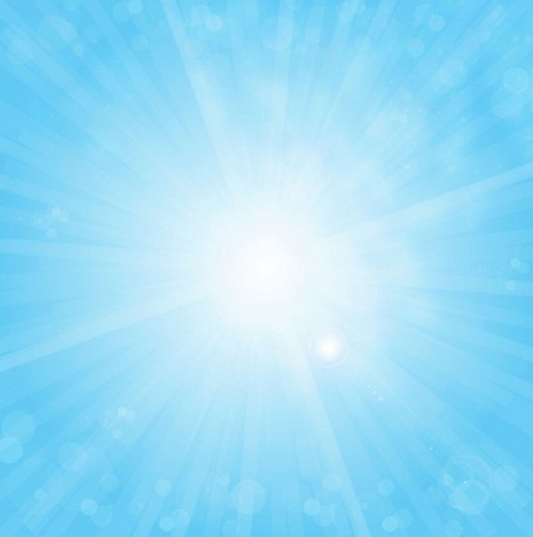 Brilliant Sun Blue Sky Vector Background web vector unique ui elements sunny day sunny sun stylish skies quality original new illustrator high quality hi-res HD graphic fresh free download free eps download design creative blue background   