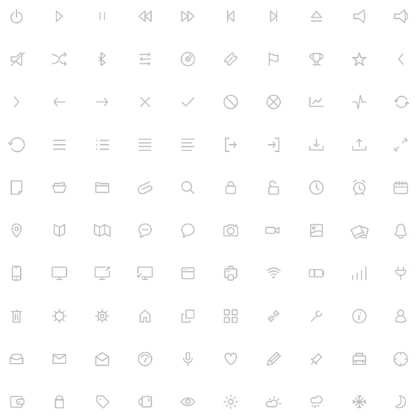 100 Minimal Line Icons Pack 164 set pack outline minimal line icons line   