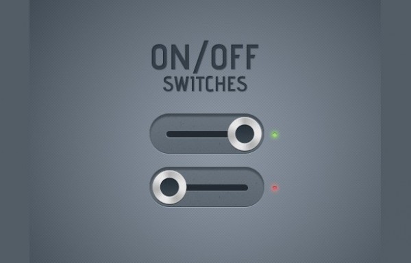 Metal Knob ON/OFF Switches PSD web unique ui elements ui switches switch stylish quality psd original on/off on off new modern metal knob interface hi-res HD fresh free download free elements download detailed design creative clean   