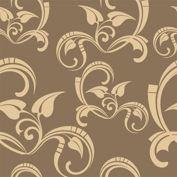 Elegant Floral Seamless Vector Pattern Background web vintage vector unique ui elements stylish seamless quality pattern original new leaves interface illustrator high quality hi-res HD graphic fresh free download free floral elements download detailed design creative background   
