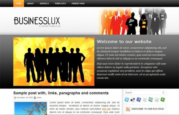 BusinessLux WP WordPress Theme Website wp wordpress website webpage web unique ui elements ui theme stylish quality php original options page new modern interface html hi-res HD fresh free download free elements download detailed design css creative clean businesslux business   